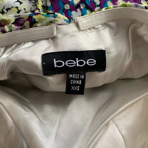 BEBE Silk Halter Top - Picture 3 of 3